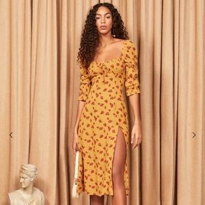 Reformation Marnie Dress in Amelia Floral (Size 4)
